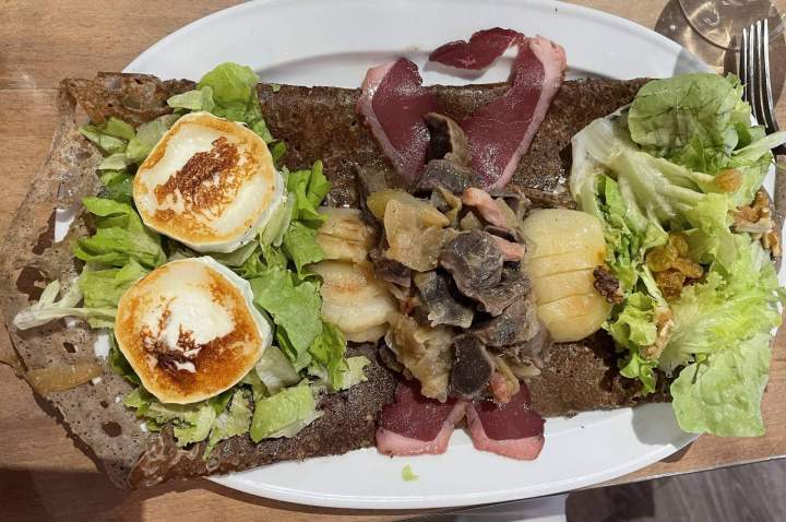 Galette bretonne garnie Chalonnes-Sur-Loire