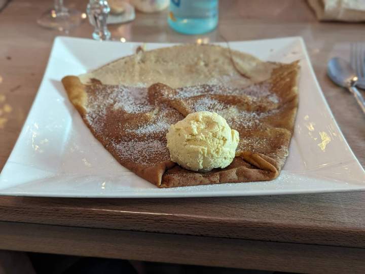 crêpe sucrée classique Chalonnes-Sur-Loire